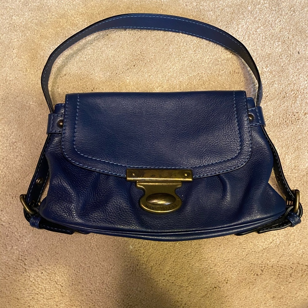 Marc Jacobs Blue Leather Bag